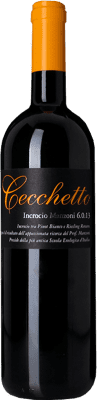 12,95 € 免费送货 | 白葡萄酒 Cecchetto I.G.T. Marca Trevigiana 威尼托 意大利 Manzoni — 曼佐尼 75 cl