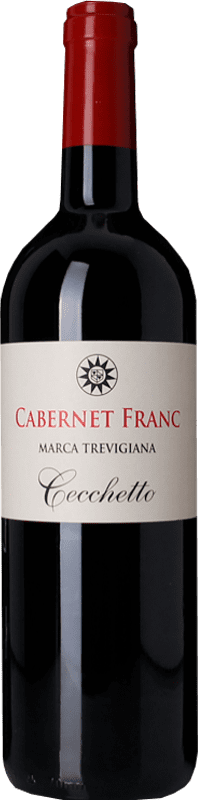 10,95 € Free Shipping | Red wine Cecchetto I.G.T. Marca Trevigiana Veneto Italy Cabernet Franc Bottle 75 cl