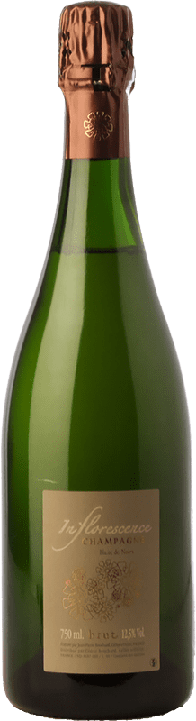 43,95 € 免费送货 | 白起泡酒 Cédric Bouchard Inflorescence A.O.C. Champagne 香槟酒 法国 Pinot Black 瓶子 75 cl