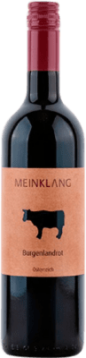 10,95 € Envío gratis | Vino Tinto Meinklang I.G. Burgenland Burgenland Austria Blaufränkisch, Zweigelt, Saint Laurent Eco — Ecológico Botella 75 cl