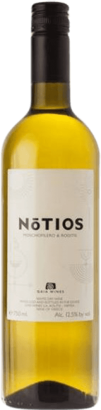 11,95 € Spedizione Gratuita | Vino bianco Gaia Notios White I.G. Peloponeso Peloponeso Grecia Moschofilero, Rhoditis Bottiglia 75 cl