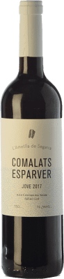 13,95 € 免费送货 | 红酒 Comalats Esparver 年轻的 D.O. Costers del Segre 加泰罗尼亚 西班牙 Syrah, Cabernet Sauvignon 瓶子 75 cl