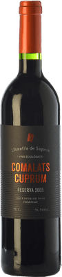 18,95 € 免费送货 | 红酒 Comalats Cuprum 预订 D.O. Costers del Segre 加泰罗尼亚 西班牙 Cabernet Sauvignon 瓶子 75 cl