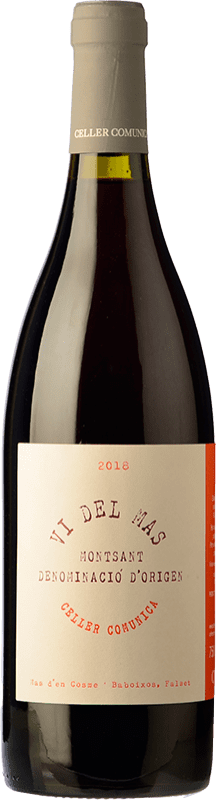9,95 € Free Shipping | Red wine Comunica Vi del Mas Oak D.O. Montsant Catalonia Spain Syrah, Grenache Bottle 75 cl