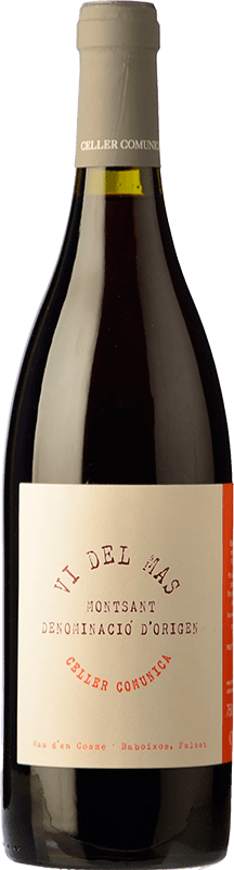 10,95 € Free Shipping | Red wine Comunica Vi del Mas Oak D.O. Montsant Catalonia Spain Syrah, Grenache Bottle 75 cl