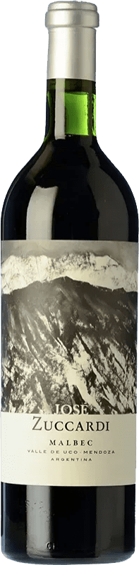 62,95 € Envío gratis | Vino tinto Zuccardi I.G. Valle de Uco Mendoza Argentina Malbec Botella 75 cl