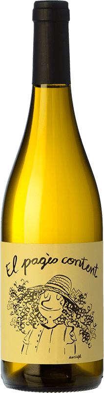 9,95 € Free Shipping | White wine La Salada El Pagès Content Blanc Aged Spain Xarel·lo, Parellada Bottle 75 cl
