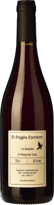 12,95 € Free Shipping | Red wine La Salada El Pagès Content Roble Spain Grenache White, Sumoll, Macabeo, Xarel·lo, Parellada Bottle 75 cl