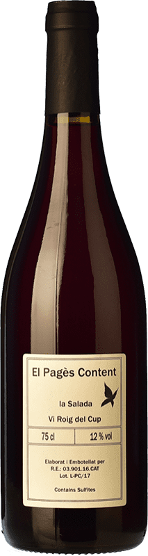 14,95 € Envoi gratuit | Vin Rouge La Salada El Pagès Content Chêne Espagne Garnacha — Grenache, Sumoll, Macabeo — Macabeu, Xarel·lo, Parellada Bouteille 75 cl
