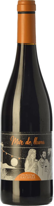 9,95 € Free Shipping | Red wine Marià Pagès Mar de Lluna Young D.O. Empordà Catalonia Spain Tempranillo, Grenache Bottle 75 cl