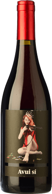 8,95 € Spedizione Gratuita | Vino Rosso Mas Patiràs Avui Sí Giovane D.O. Empordà Catalogna Spagna Syrah Eco — Biologico 75 cl