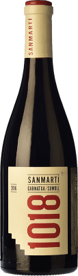 19,95 € 免费送货 | 红酒 Sanmartí 1018 Garnatxa i Sumoll 岁 D.O. Pla de Bages 加泰罗尼亚 西班牙 Grenache 瓶子 75 cl