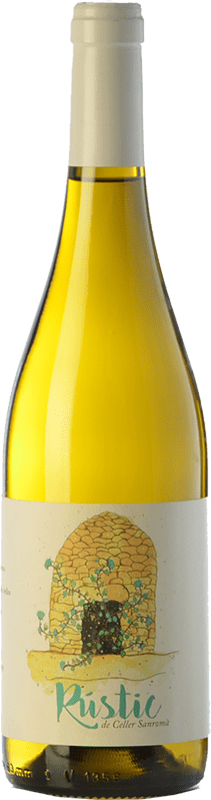 12,95 € Envio grátis | Vinho branco Sanromà Rústic D.O. Tarragona Catalunha Espanha Macabeo Garrafa 75 cl