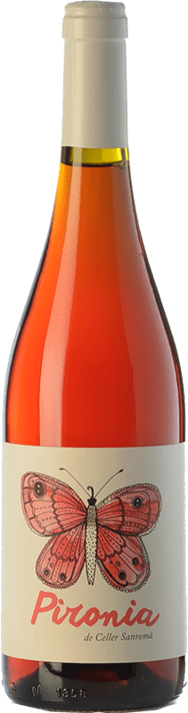 12,95 € 免费送货 | 玫瑰酒 Sanromà Pironia 年轻的 西班牙 Trepat 瓶子 75 cl