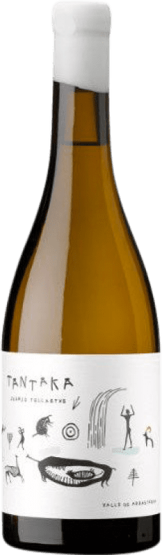 14,95 € Free Shipping | White wine Juanjo Tellaetxe Tantaka D.O. Arabako Txakolina Basque Country Spain Hondarribi Zuri Bottle 75 cl