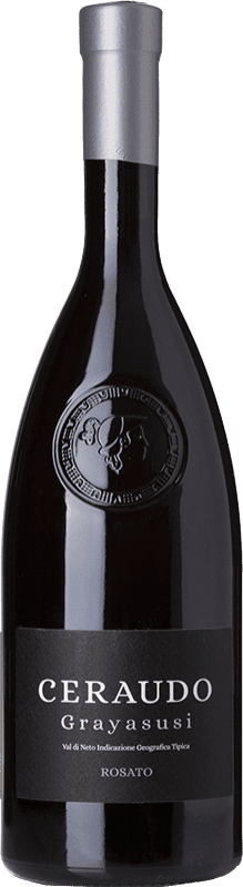 23,95 € Free Shipping | Rosé wine Ceraudo Grayasusi Etichetta Argento Young I.G.T. Val di Neto Calabria Italy Gaglioppo Bottle 75 cl
