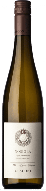 16,95 € Бесплатная доставка | Белое вино Cesconi I.G.T. Vigneti delle Dolomiti Трентино-Альто-Адидже Италия Nosiola бутылка 75 cl
