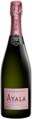 69,95 € Envío gratis | Espumoso rosado Maison Ayala Rosé Majeur Brut A.O.C. Champagne Champagne Francia Pinot Negro, Chardonnay, Pinot Meunier Botella 75 cl