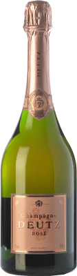 58,95 € 免费送货 | 玫瑰气泡酒 Deutz Classic Rosé 香槟 A.O.C. Champagne 香槟酒 法国 Pinot Black, Chardonnay 瓶子 75 cl