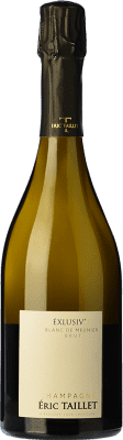 69,95 € Бесплатная доставка | Белое игристое Eric Taillet Exclusiv'T Экстра-Брут A.O.C. Champagne шампанское Франция Pinot Meunier бутылка 75 cl