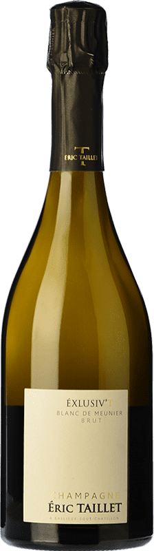 57,95 € Envoi gratuit | Vin Mousseux Blanc Eric Taillet Exclusiv'T Extra Brut A.O.C. Champagne Champagne France Pinot Meunier Bouteille 75 cl
