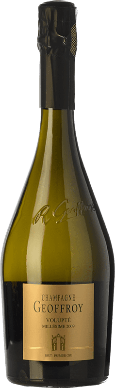 63,95 € Envio grátis | Espumante branco Geoffroy Volupte Brut A.O.C. Champagne Champagne França Pinot Preto, Chardonnay Garrafa 75 cl