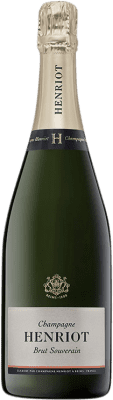 59,95 € Envio grátis | Espumante branco Henriot Souverain Brut A.O.C. Champagne Champagne França Pinot Preto, Chardonnay, Pinot Meunier Garrafa 75 cl