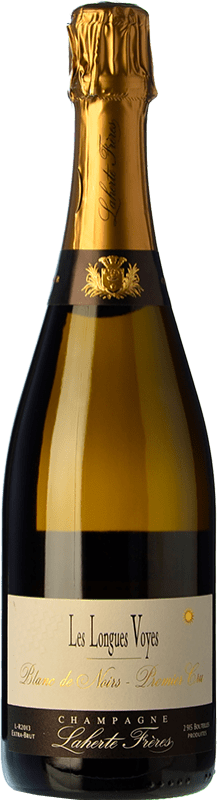 84,95 € Envío gratis | Espumoso blanco Laherte Frères Longues Voyes Brut Nature A.O.C. Champagne Champagne Francia Pinot Negro Botella 75 cl