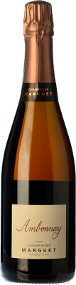 74,95 € Envoi gratuit | Vin Mousseux Rosé Marguet Ambonnay Rosé Grand Cru Brut Nature A.O.C. Champagne Champagne France Pinot Noir, Chardonnay Bouteille 75 cl