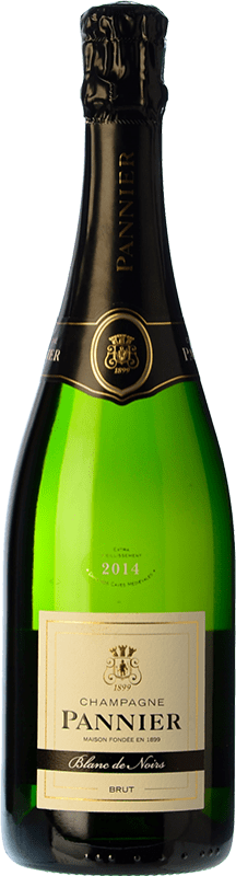 49,95 € Envoi gratuit | Vin Mousseux Blanc Pannier Brut Blanc de Noirs A.O.C. Champagne Champagne France Pinot Noir Bouteille 75 cl