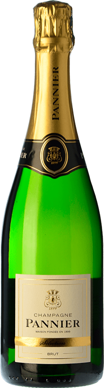 34,95 € Spedizione Gratuita | Spumante bianco Pannier Sélection Brut A.O.C. Champagne champagne Francia Pinot Nero, Chardonnay, Pinot Meunier Bottiglia 75 cl