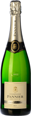39,95 € Kostenloser Versand | Weißer Sekt Pannier Blanc de Blancs Brut A.O.C. Champagne Champagner Frankreich Chardonnay Flasche 75 cl