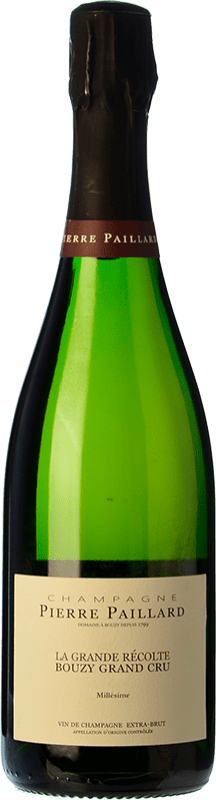 258,95 € Envío gratis | Espumoso blanco Pierre Paillard La Grande Récolte Extra Brut A.O.C. Champagne Champagne Francia Pinot Negro, Chardonnay Botella 75 cl