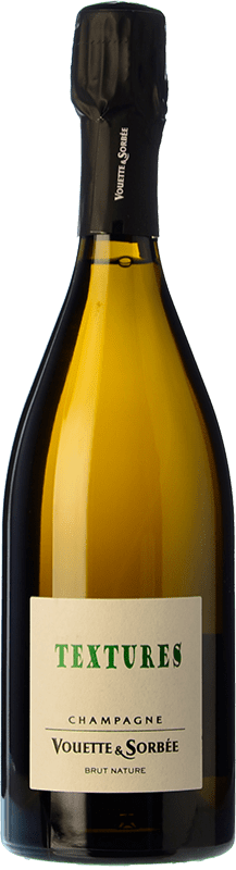 95,95 € Envoi gratuit | Vin Mousseux Blanc Vouette & Sorbee Textures Brut Nature A.O.C. Champagne Champagne France Pinot Blanc Eco — Biologique Bouteille 75 cl