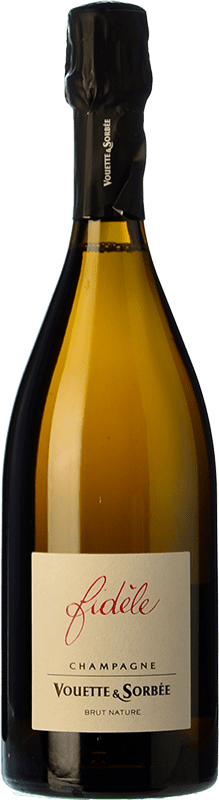 61,95 € Envio grátis | Espumante branco Vouette & Sorbee Cuvée Fidele Extra Brut A.O.C. Champagne Champagne França Pinot Preto Garrafa 75 cl