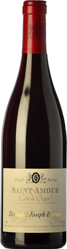 26,95 € Spedizione Gratuita | Vino Rosso Château de Beauregard Joseph Burrier Côte de Besset Rovere A.O.C. Saint Amour Beaujolais Francia Gamay 75 cl