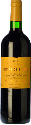 13,95 € 免费送货 | 红葡萄酒 Château de Bourron Tertre de Belvès Crianza — 陈酿 A.O.C. Côtes de Castillon 波尔多 法国 Merlot — 梅洛 75 cl