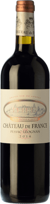 34,95 € Envoi gratuit | Vin rouge Château de France Crianza A.O.C. Pessac-Léognan Bordeaux France Merlot, Cabernet Sauvignon Bouteille 75 cl