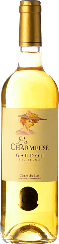 10,95 € Envío gratis | Vino dulce Château de Gaudou La Charmeuse Francia Sémillon Botella 75 cl