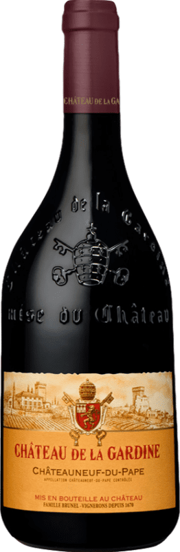 66,95 € Envoi gratuit | Vin Rouge Château de La Gardine Traditionnelle Crianza A.O.C. Châteauneuf-du-Pape Rhône France Syrah, Garnacha — Grenache, Mourvèdre Bouteille 75 cl