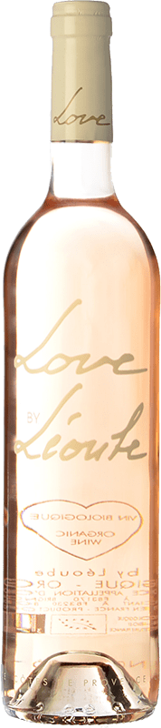 13,95 € Kostenloser Versand | Roséwein Château de Léoube Love Jung A.O.C. Côtes de Provence Provence Frankreich Garnacha — Grenache, Mourvèdre, Cinsault Eco — Biologisch 75 cl