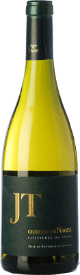 19,95 € Бесплатная доставка | Белое вино Château de Nages JT Blanc старения A.O.C. Costières de Nîmes Рона Франция Grenache White, Roussanne, Viognier бутылка 75 cl