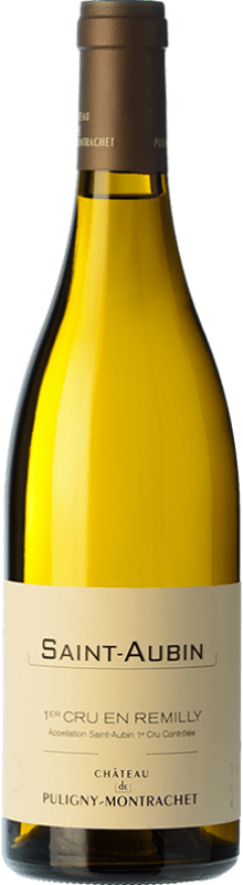 54,95 € Envio grátis | Vinho branco Château de Puligny-Montrachet St. Aubin 1er Cru Remilly Crianza A.O.C. Puligny-Montrachet Borgonha França Chardonnay Garrafa 75 cl
