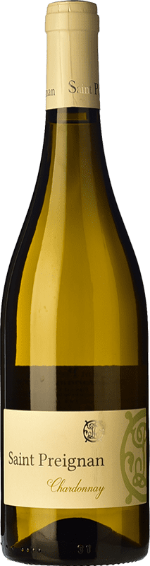 8,95 € Envío gratis | Vino blanco Château de Saint-Preignan I.G.P. Vin de Pays d'Oc Languedoc Francia Chardonnay Botella 75 cl