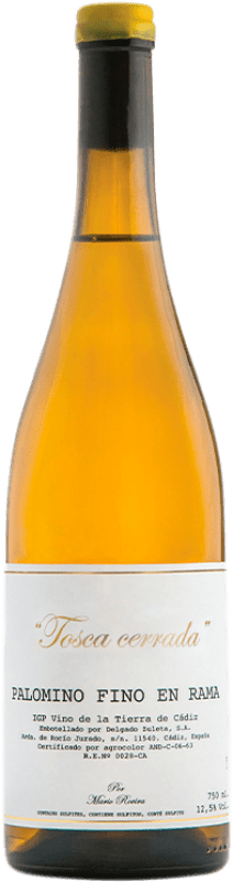 11,95 € Бесплатная доставка | Белое вино Mario Rovira Mosto de Tosca Cerrada I.G.P. Vino de la Tierra de Cádiz Андалусия Испания Palomino Fino бутылка 75 cl