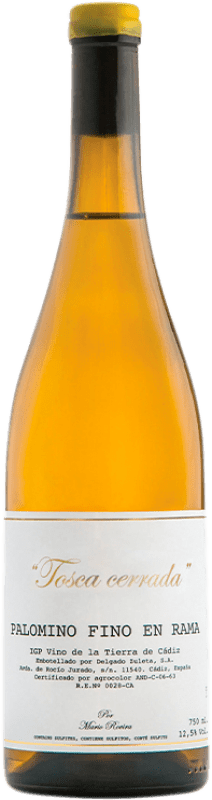12,95 € Free Shipping | White Wine Mario Rovira Mosto de Tosca Cerrada I.G.P. Vino de la Tierra de Cádiz Andalusia Spain Palomino Fino 75 cl
