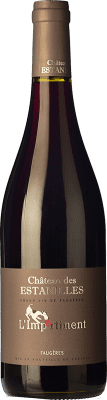 14,95 € 免费送货 | 红酒 Château des Estanilles L'Impertinent Rouge 岁 I.G.P. Vin de Pays Languedoc 朗格多克 法国 Syrah, Grenache, Monastrell, Carignan, Cinsault 瓶子 75 cl
