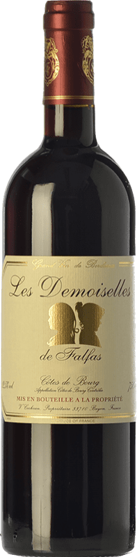 23,95 € Free Shipping | Red wine Château Falfas Les Demoiselles de Falfas Young A.O.C. Côtes de Bourg Bordeaux France Merlot, Cabernet Sauvignon, Cabernet Franc Bottle 75 cl