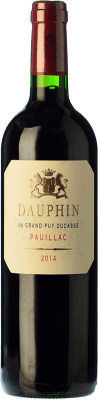 36,95 € Kostenloser Versand | Rotwein Château Grand-Puy Ducasse Dauphin Ducasse Crianza — Kurze Fassreifung A.O.C. Pauillac Bordeaux Frankreich Merlot, Cabernet Sauvignon 75 cl
