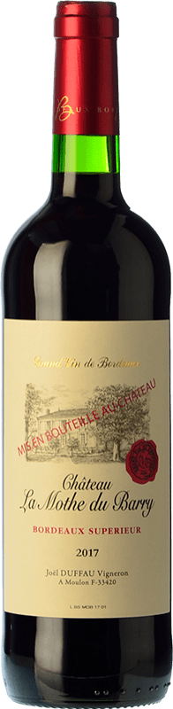 17,95 € 送料無料 | 赤ワイン Château La Mothe du Barry オーク A.O.C. Bordeaux ボルドー フランス Merlot ボトル 75 cl